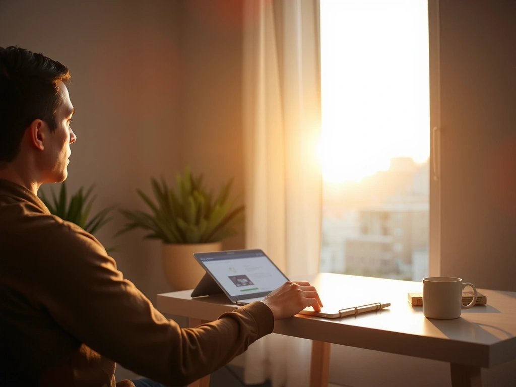 Pixetra'nın tasarım yaklaşımını temsil eden bir atmosfer.